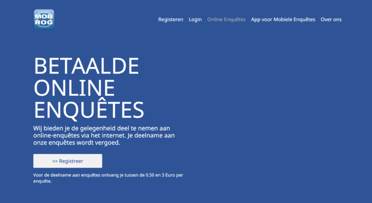 screenshot MOBROG enquêtes