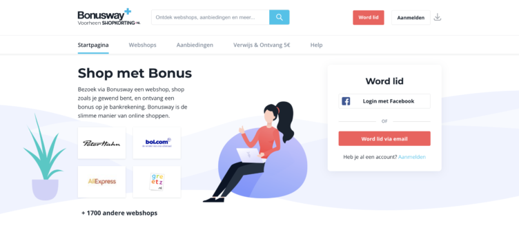 Bonusway (voorheen shopkorting) review | Thuisverdiener.nl